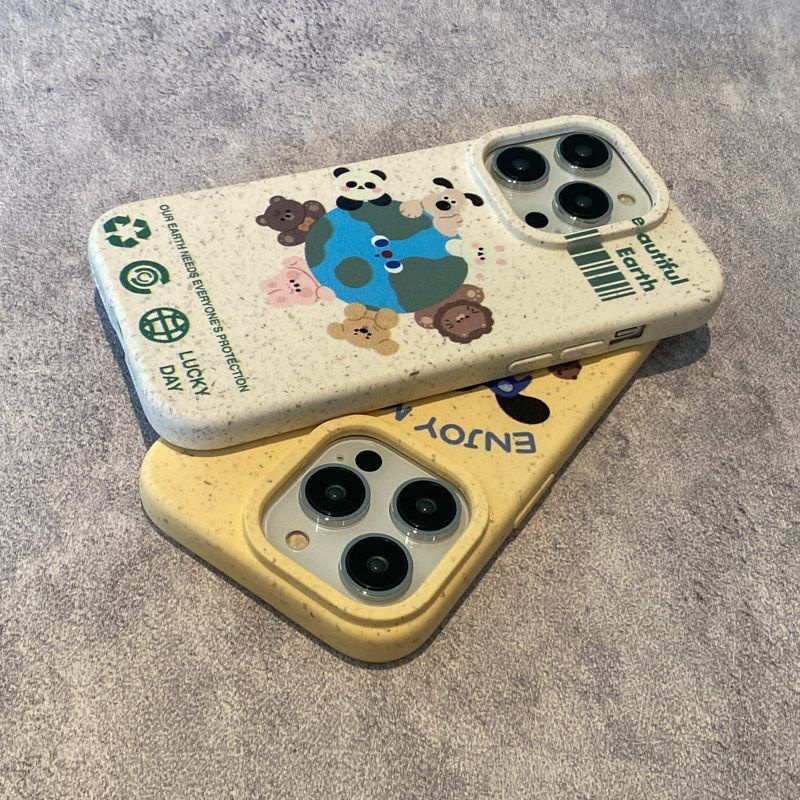 Ốp Điện Thoại Mềm Họa Tiết Chú Cún / Thỏ / Hành Tinh Dễ Thương Dành Cho Iphone 13 78 max 14 Pro 1112