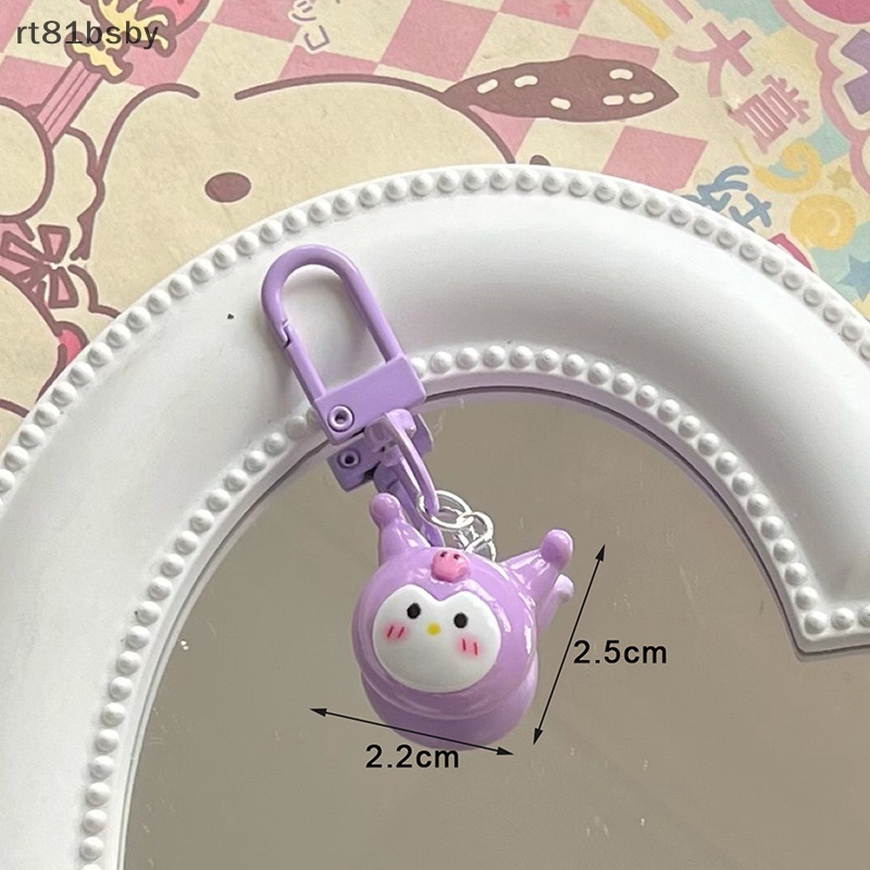 Móc Khóa Hình Búp Bê Anime Mini Dễ Thương Dùng Làm Quà Tặng Sinh Nhật / Giáng Sinh