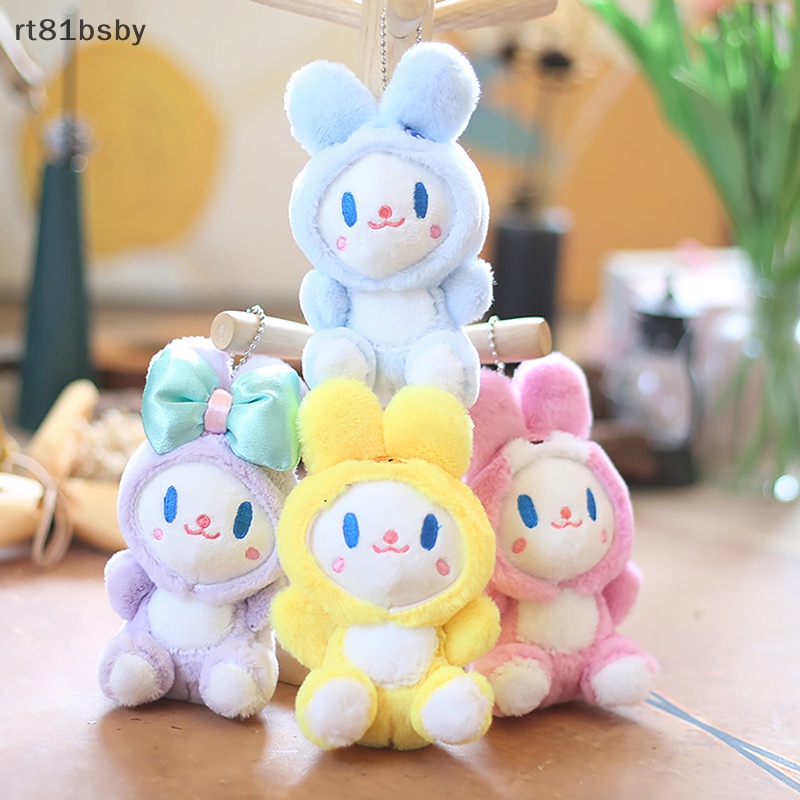 1 Móc Khóa Hình Thỏ Nhồi Bông Đáng Yêu