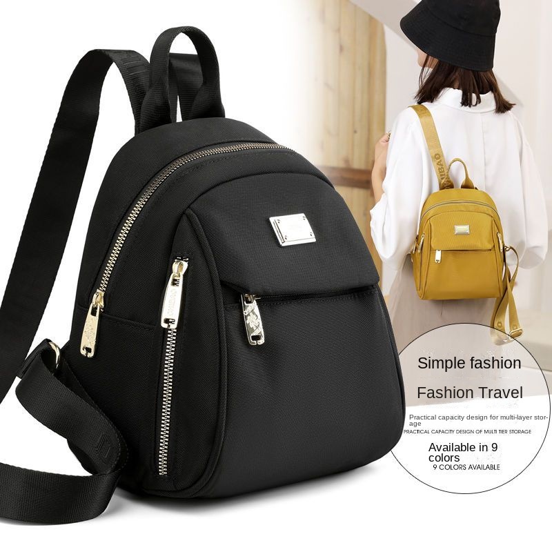 Hàng Mới Về Ba Lô Vải Oxford Siêu Nhẹ Chống Thấm Nước Thiết Kế Đơn Giản Thời Trang Cho Nữ