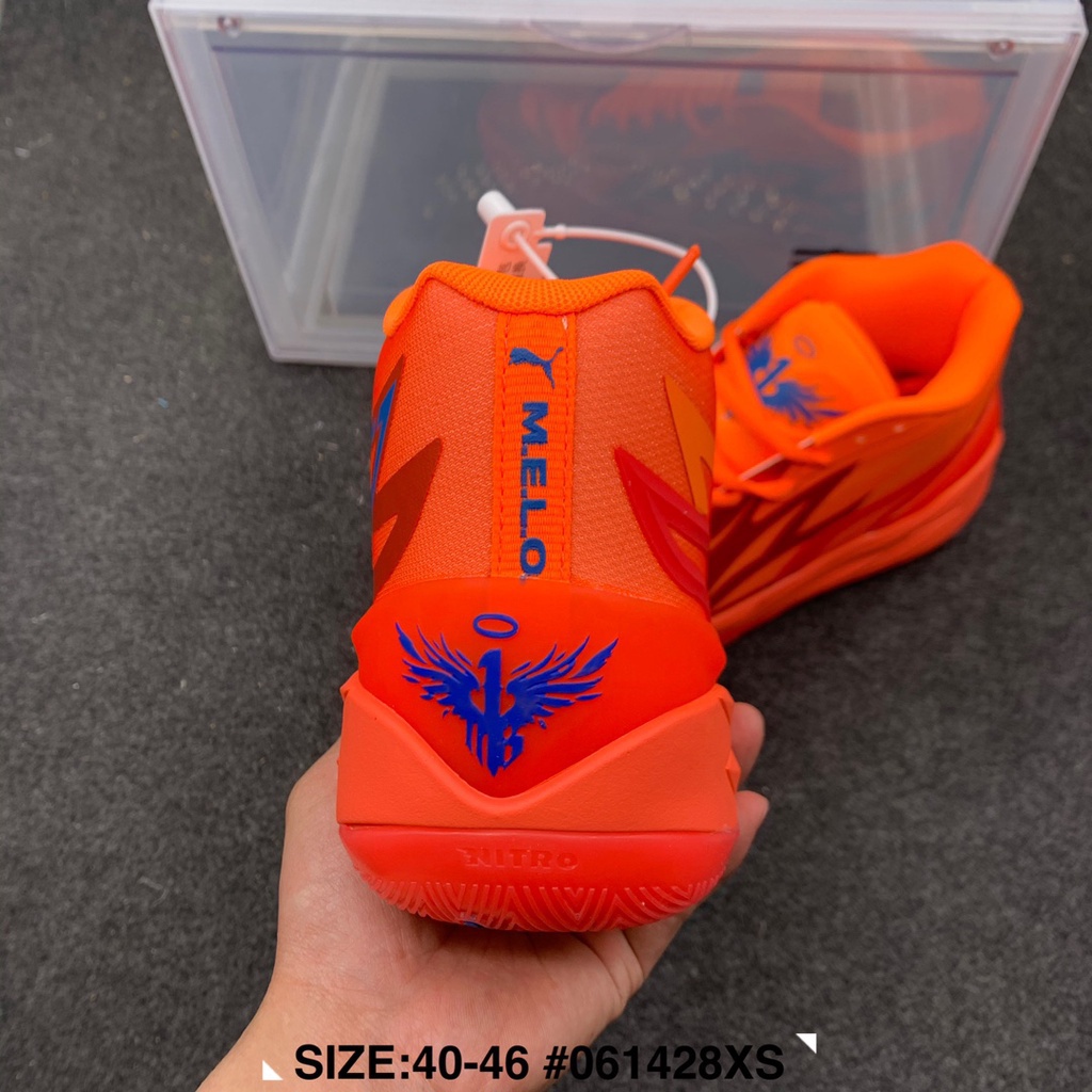 Giày Bóng Rổ Puma MB.02 100% Thoáng Khí Thời Trang Cho Nam