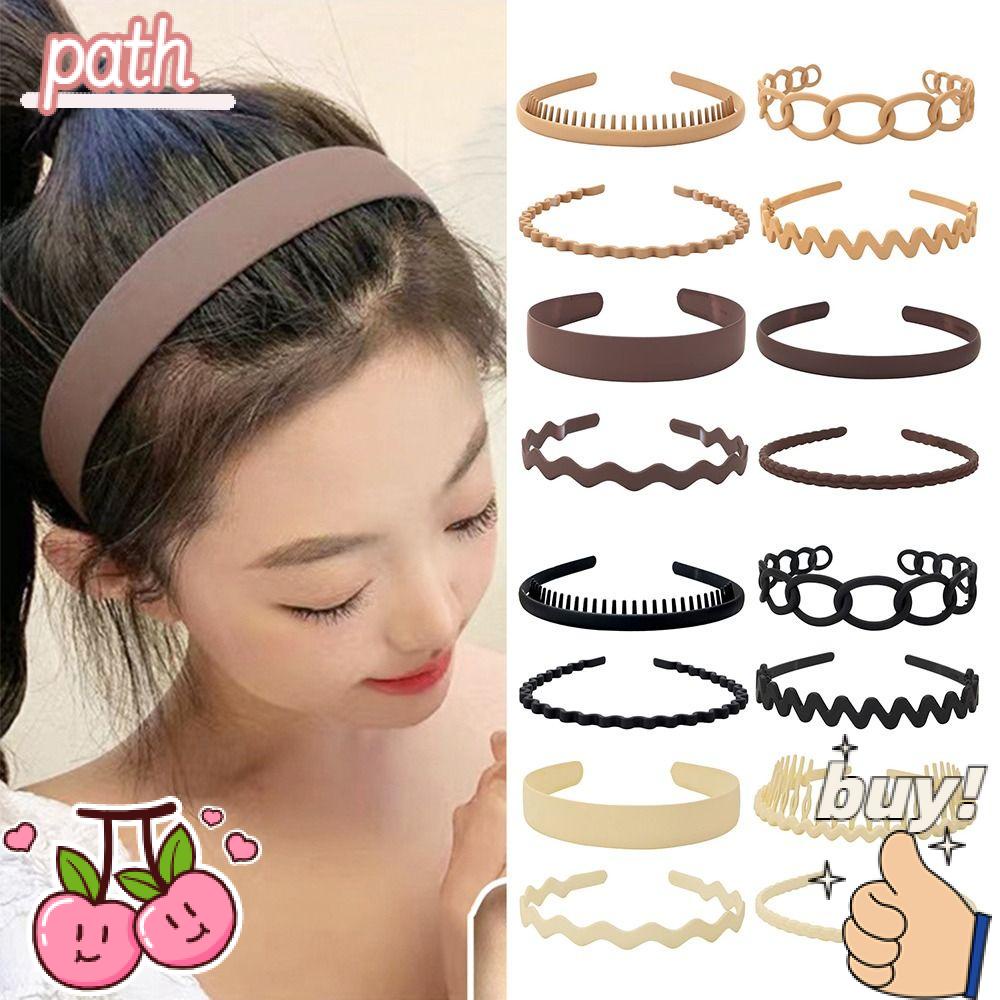 PATH Set 8 Băng Đô Cài Tóc Chống Trượt Phong Cách Thể Thao Cho Nam Và Nữ
