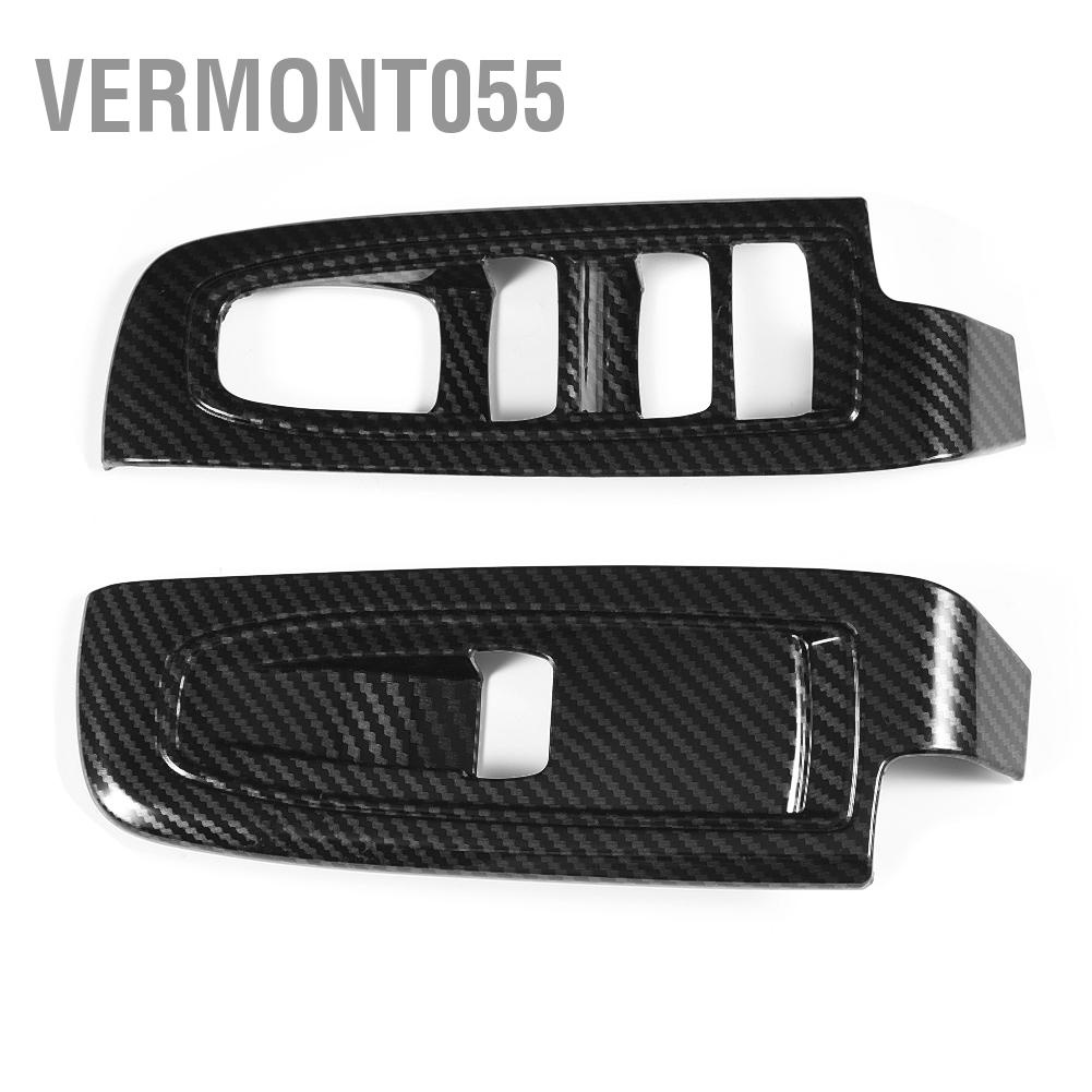 Vermont055 4 Nội Thất Ô Tô Cửa Tay Sổ Nút Công Tắc Bao Viền Phù Hợp Cho Subaru Forester SK 2019