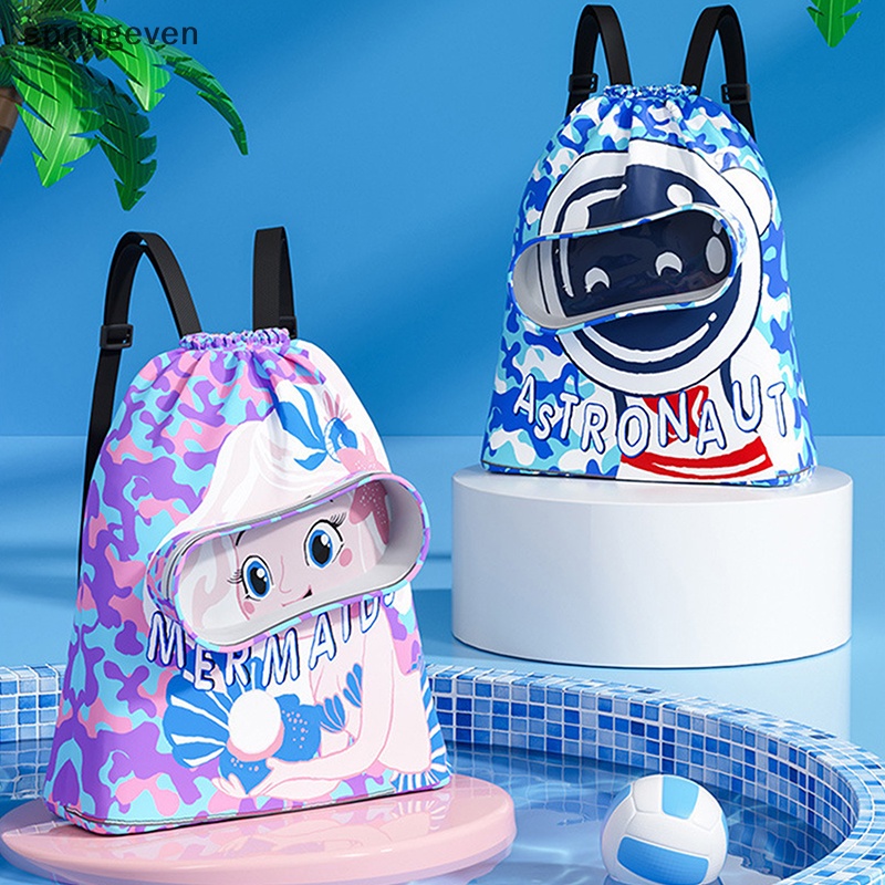 Túi Đựng Đồ Bơi Chống Thấm Nước Chia Ngăn Khô Ướt Dễ Thương Cho Bé