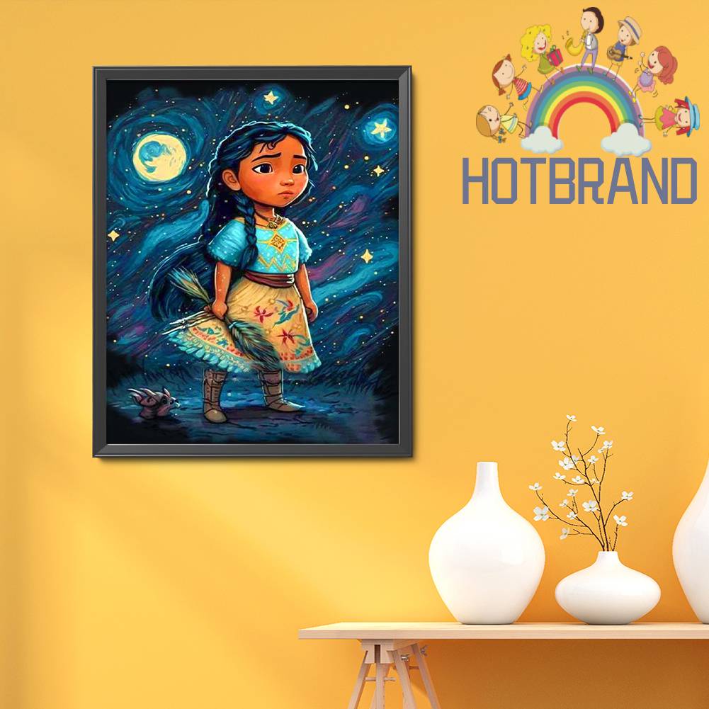 Toàn Bộ Bộ Tranh Thêu Chữ Thập 11CT Hình Moana