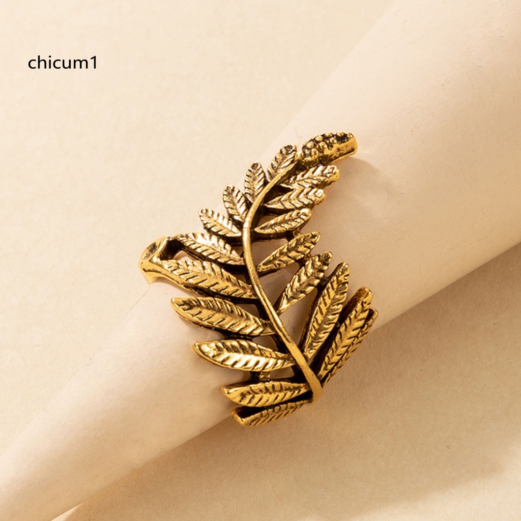 Nhẫn Hợp Kim Thiết Kế Hình Học Thời Trang