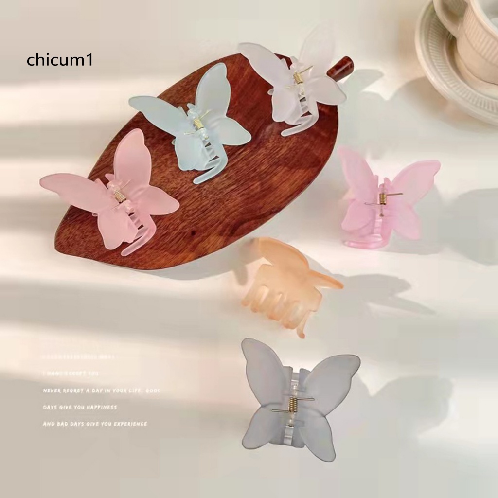 Kẹp Tóc Hình Bướm Răng Chéo Thời Trang Thanh Lịch