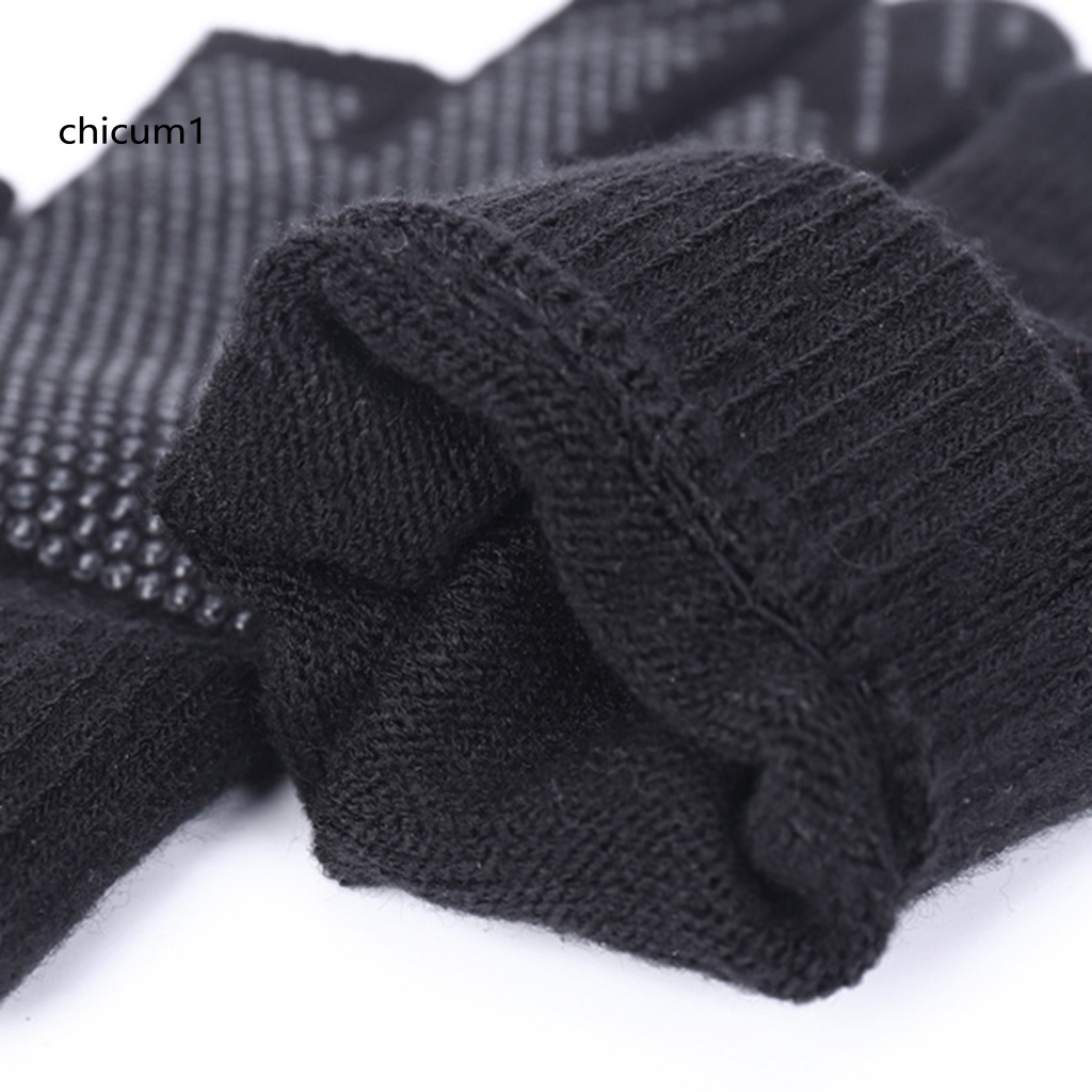 1 Đôi Găng Tay Mùa Đông 2 Ngón Chống Gió Dày Dặn Chống Trượt Có Thể Chạm Màn Hình Cảm Ứng