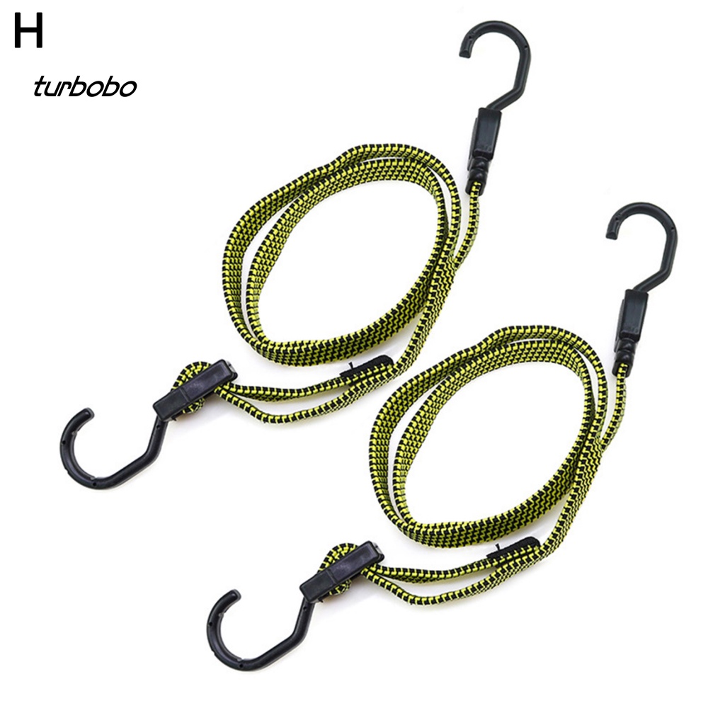 Set 2 Dây Thừng Khóa Chắc Chắn Không Vỡ Độ Co Giãn Cao Bằng Polypropylene Dày Dặn Dành Cho Xe Đạp