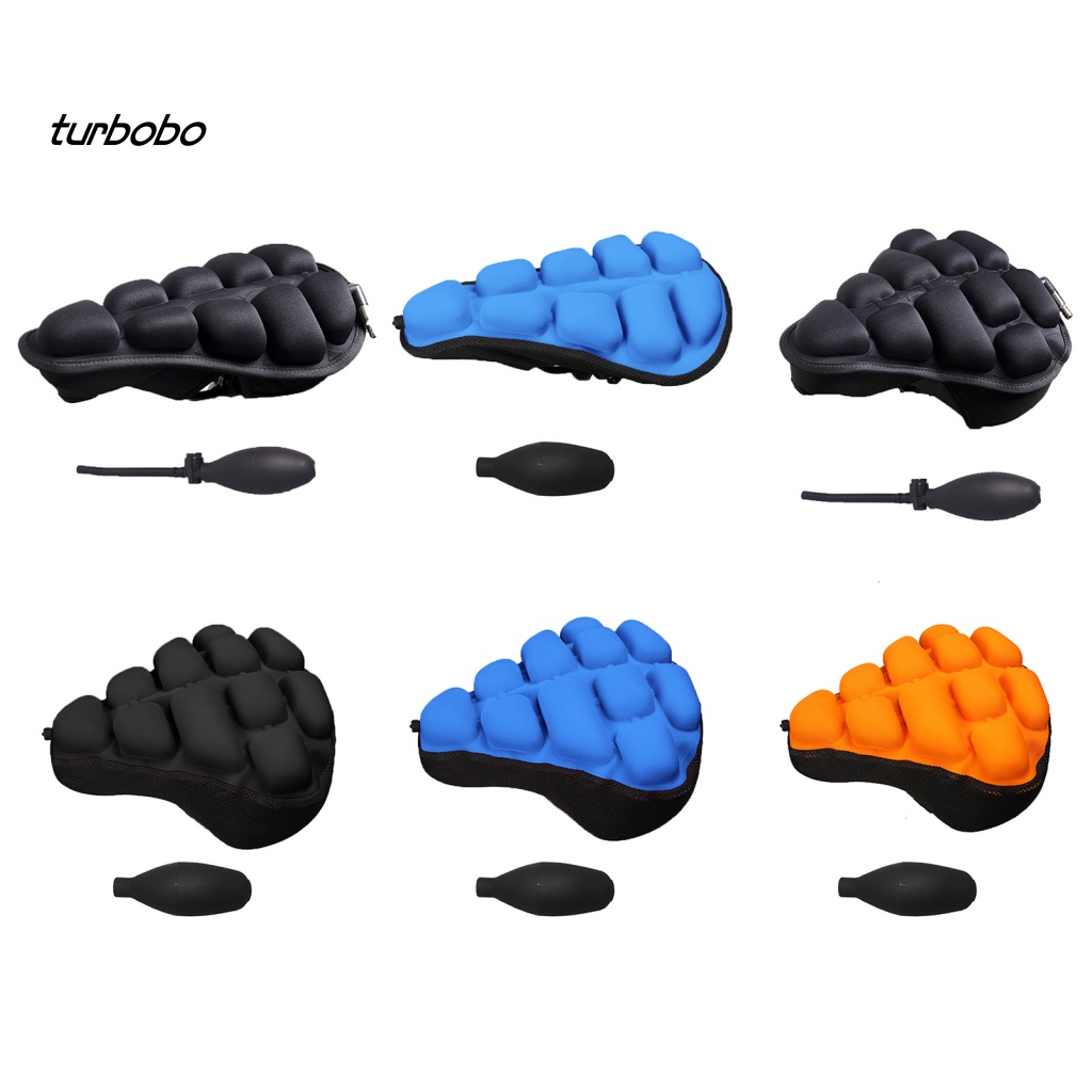 1 Bộ Vỏ Bọc Yên Xe Đạp Leo Núi Bơm Hơi 3D Bằng TPU Thoải Mái Chống Trượt Có Thể Gấp Gọn