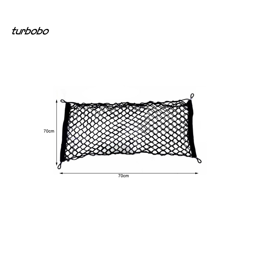 Lưới Giữ Hàng Hóa Trên Nóc Xe Hơi Bằng Polypropylene Gọn Nhẹ Kèm Bốn Móc Treo Tiện Dụng Cho Xe Tải