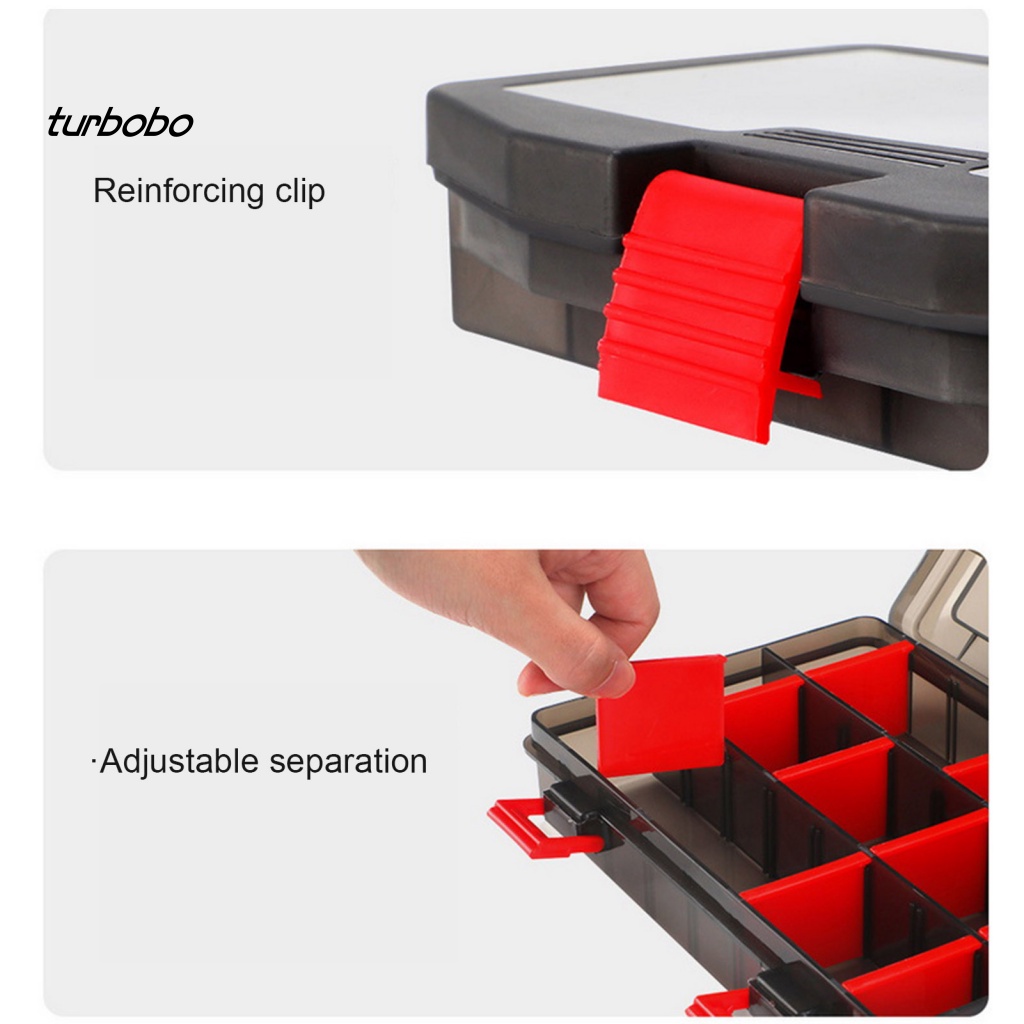 Hộp Đựng Mồi Câu Cá Trong Suốt Đa Năng Có Thể Tái Sử Dụng