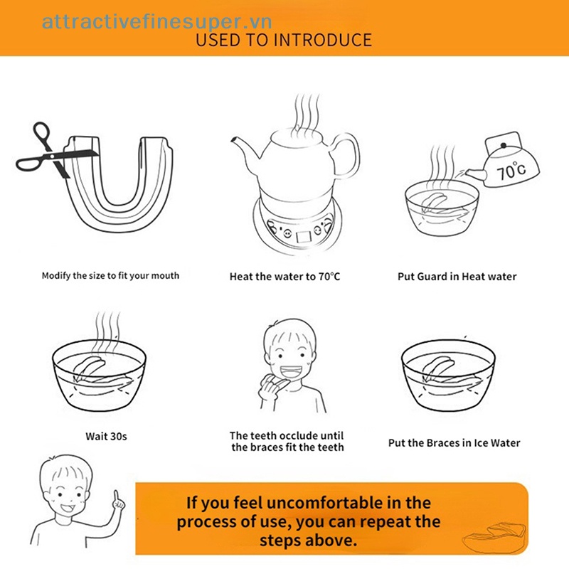 Afs Băng Bảo Vệ Miệng Khi Tập Boxing / Taekwondo Siêu Bền