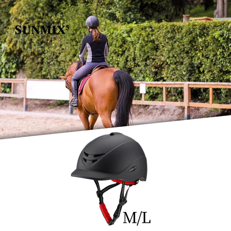 Mũ Equestrian Thoáng Khí Nhỏ Gọn Có Thể Điều Chỉnh Cho Nam Và Nữ