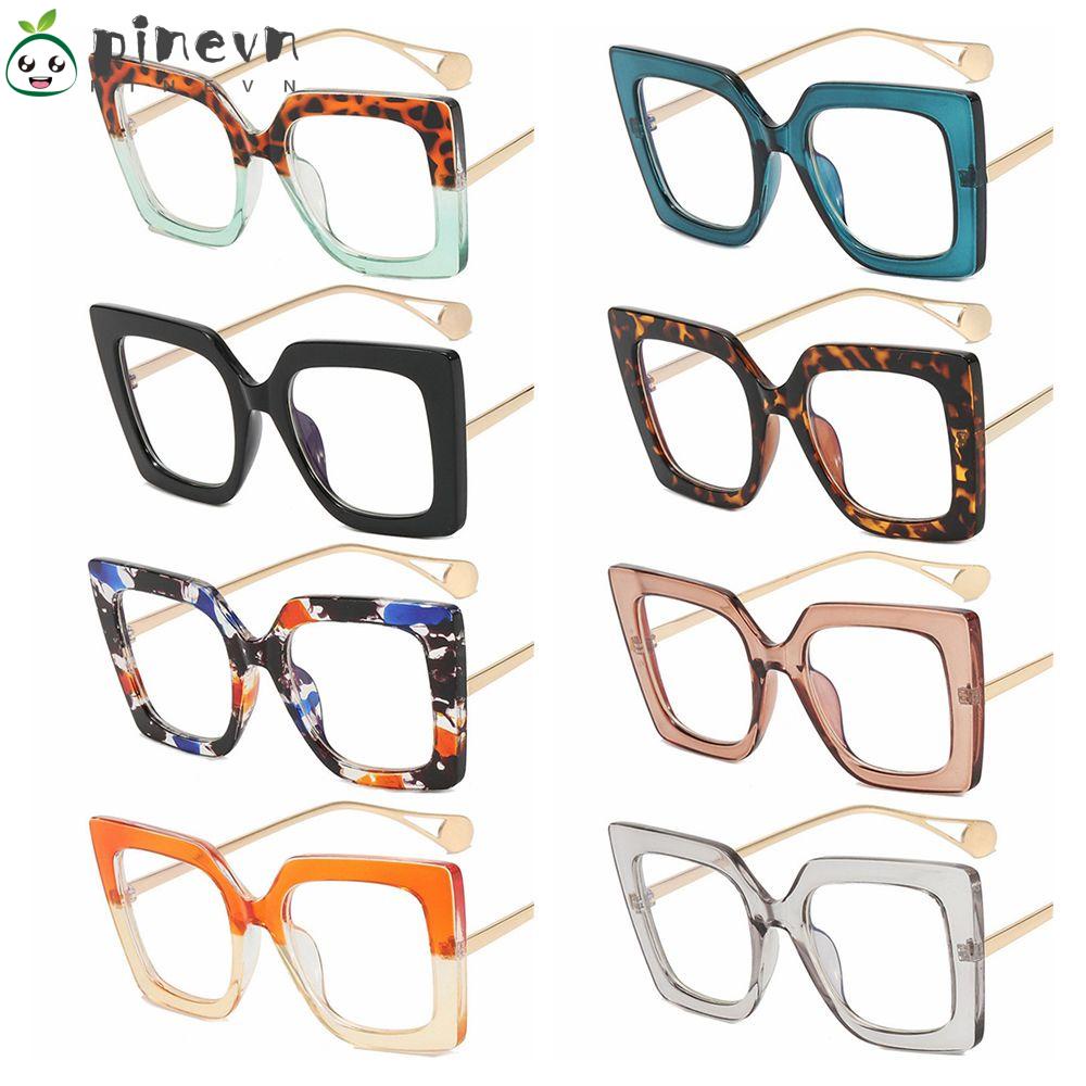 PINEVN Kính Mát Oversized Gọng Kim Loại