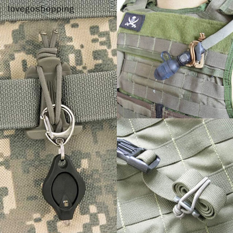 1 Kẹp Treo Dây Đàn Hồi Chiến Thuật MOLLE Webbing
