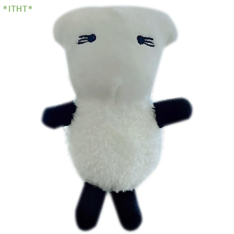 Móc Khóa Hình Chú Cừu Nhồi Bông Màu Trắng Sáng Tạo Dễ Thương Mới