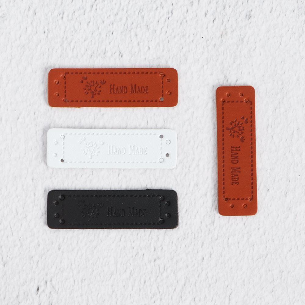 YIYU Tấm Bảng Da PU In Logo Cây Làm Việc Thủ Công Có Thể Giặt Sạch