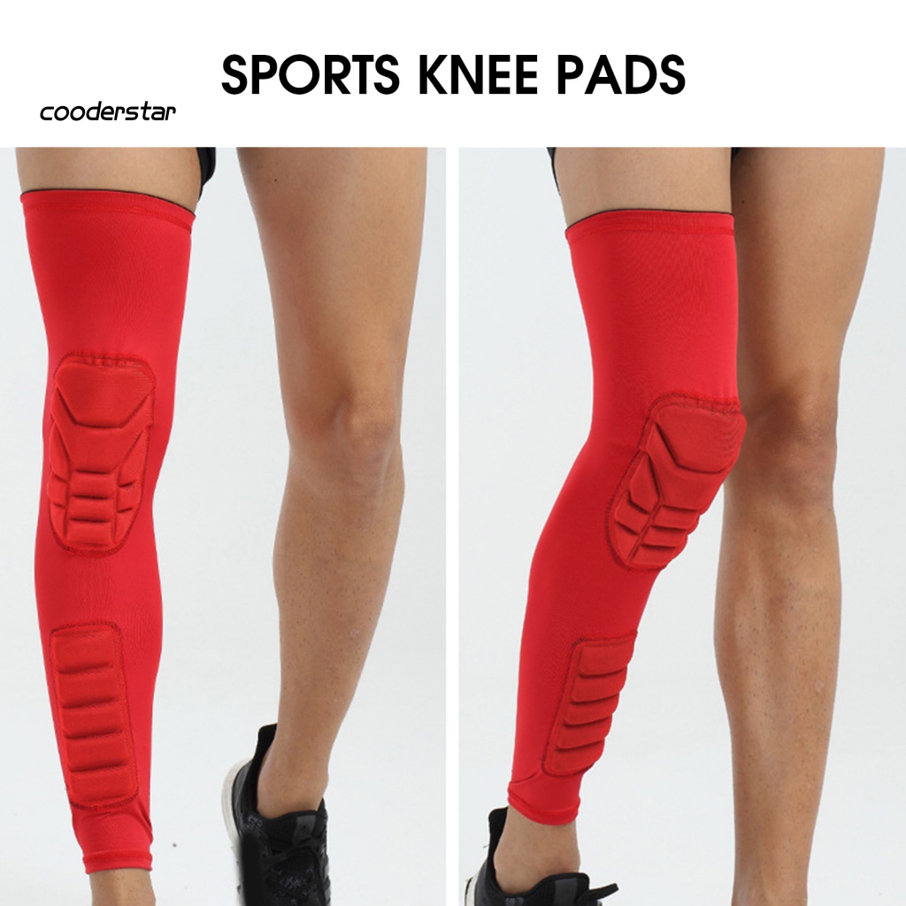 1 Đệm Bảo Vệ Đầu Gối Mềm Mại Co Giãn Tốt Thoáng Khí Chống Va Chạm Khi Chơi Bóng Rổ