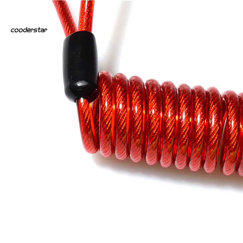 Dây Khóa Đĩa Phanh Cảnh Báo Bằng Thép Không Gỉ Chống Ăn Mòn Bền Bỉ Màu Sắc Tươi Sáng