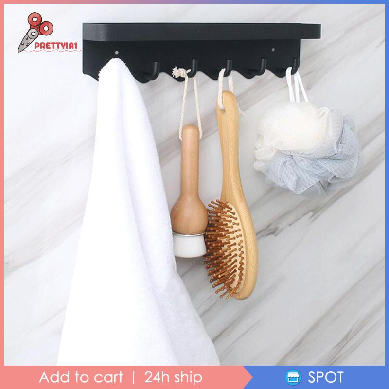 Giá Đỡ Chìa Khóa Treo Tường Bằng Thép Không Gỉ Trang Trí Đa Ứng Dụng