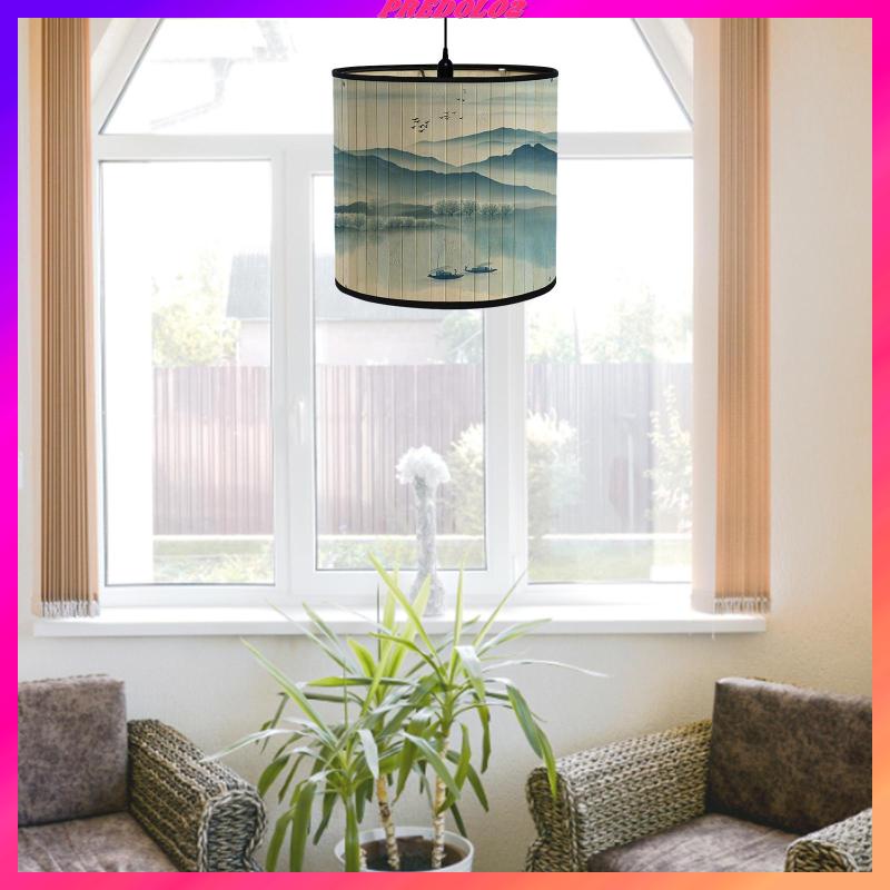 Chụp Đèn Treo Trần Nhà Bằng Vải Dệt Thủ Công In Họa Tiết Trống Cổ Điển Trang Trí Phòng Ngủ / Nhà Cửa