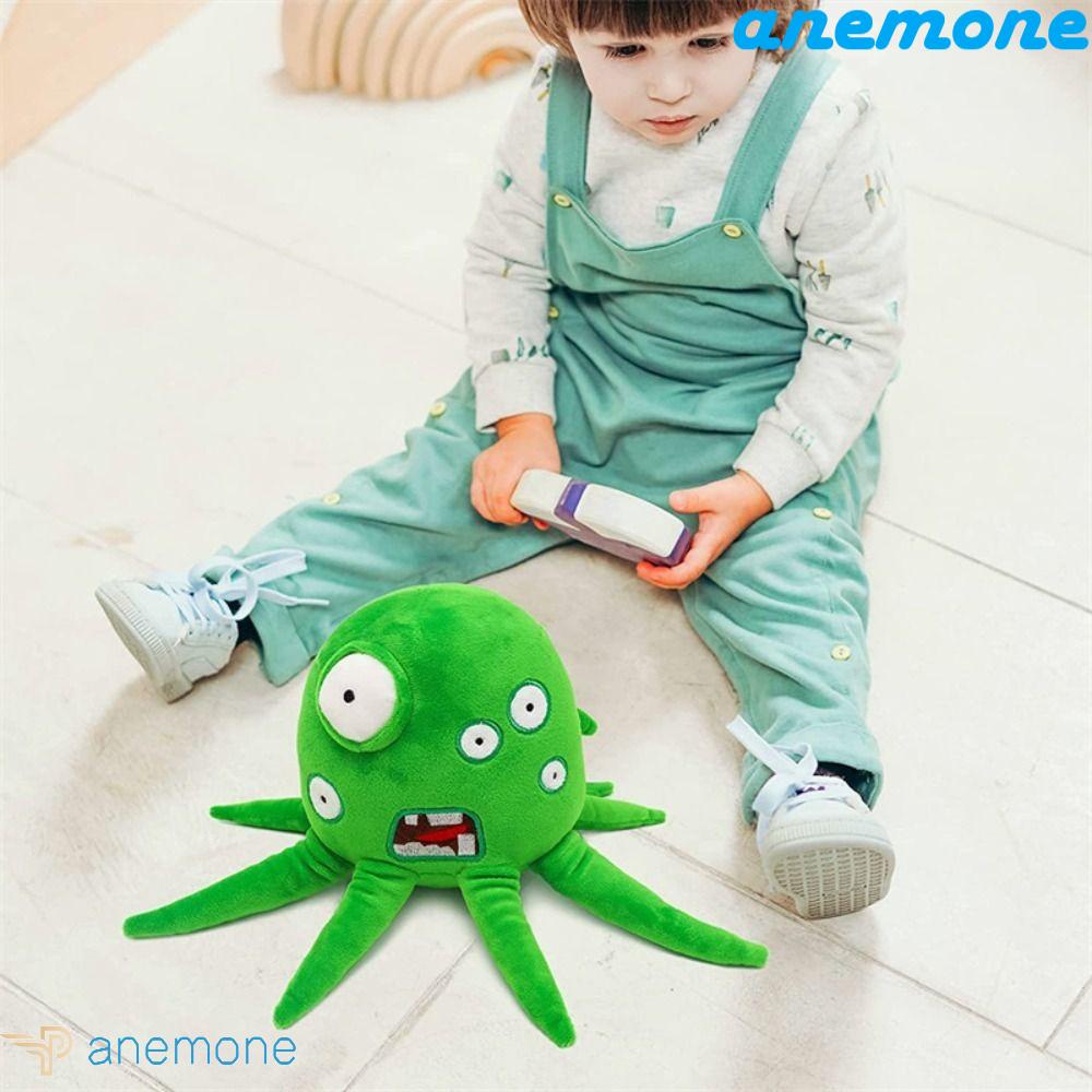 ANEMONE Búp Bê Nhồi Bông Hình Nhân Vật Hoạt Hình Màu Vàng Trang Trí Phòng Ngủ / Làm Quà Tặng Giáng Sinh