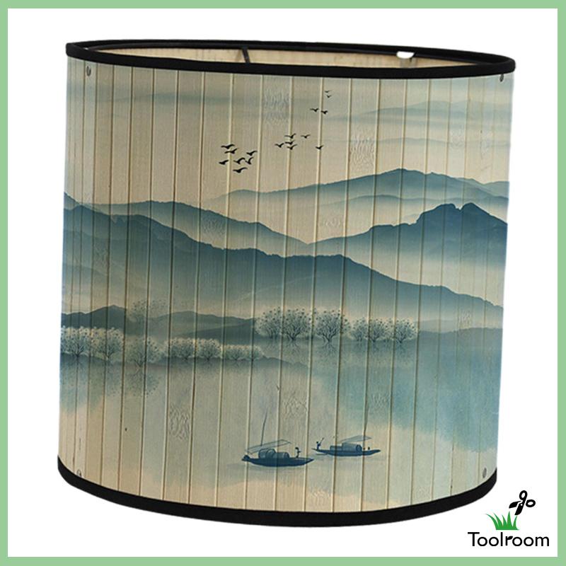 Chụp Đèn Treo Trần Nhà Bằng Vải Dệt Thủ Công In Họa Tiết Trống Cổ Điển Trang Trí Phòng Ngủ / Nhà Cửa