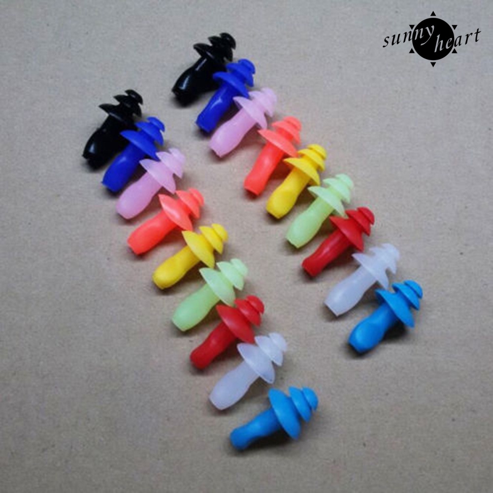 1 Cặp Nút Bịt Tai Chống Ngáy Bằng Silicone Tiện Dụng