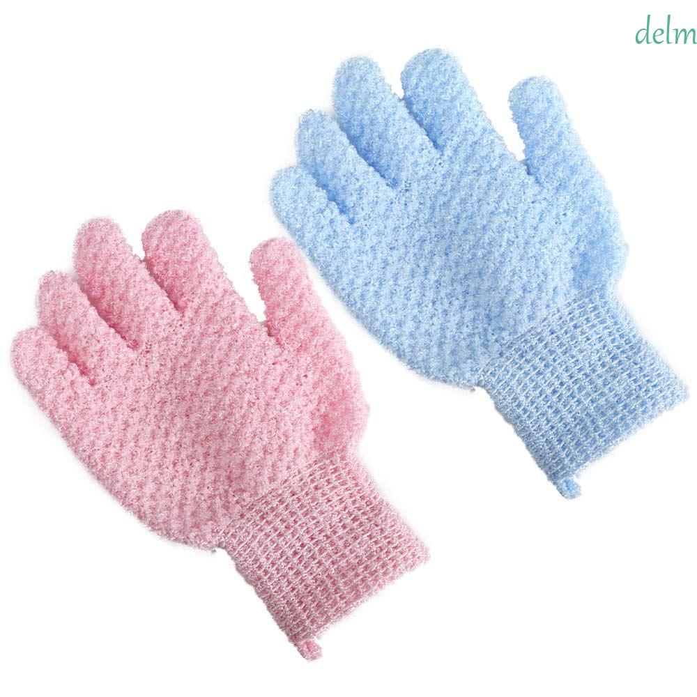 DELMER Găng tay đi tắm Năm Ngón Đàn Hồi Dưỡng Ẩm Cho SPA