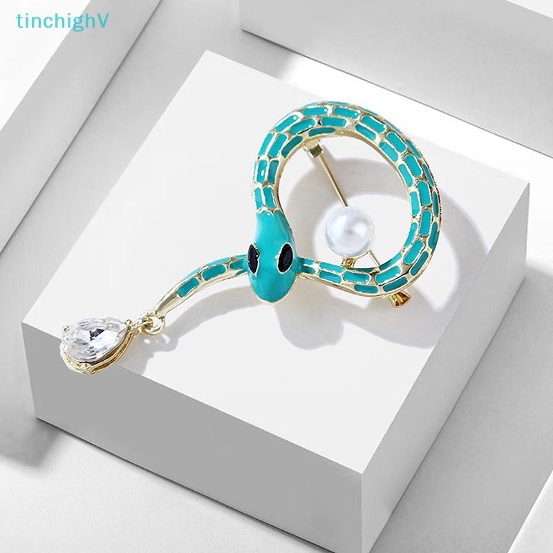 [TinchighV] Ghim Cài Áo Hình Rắn Hoạt Hình Thời Trang Cho Nữ