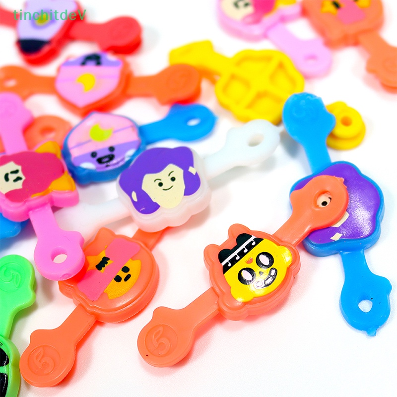 [TinchitdeV] Set 10 Cái Kẹp Nam Châm 3 Kẹp Đồ Chơi Montessori Cho Trẻ Em [Mới]