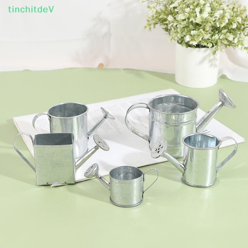 [TinchitdeV] Bình Tưới Nước Nhỏ Xinh Bằng Kim Loại Trang Trí Nhà Búp Bê