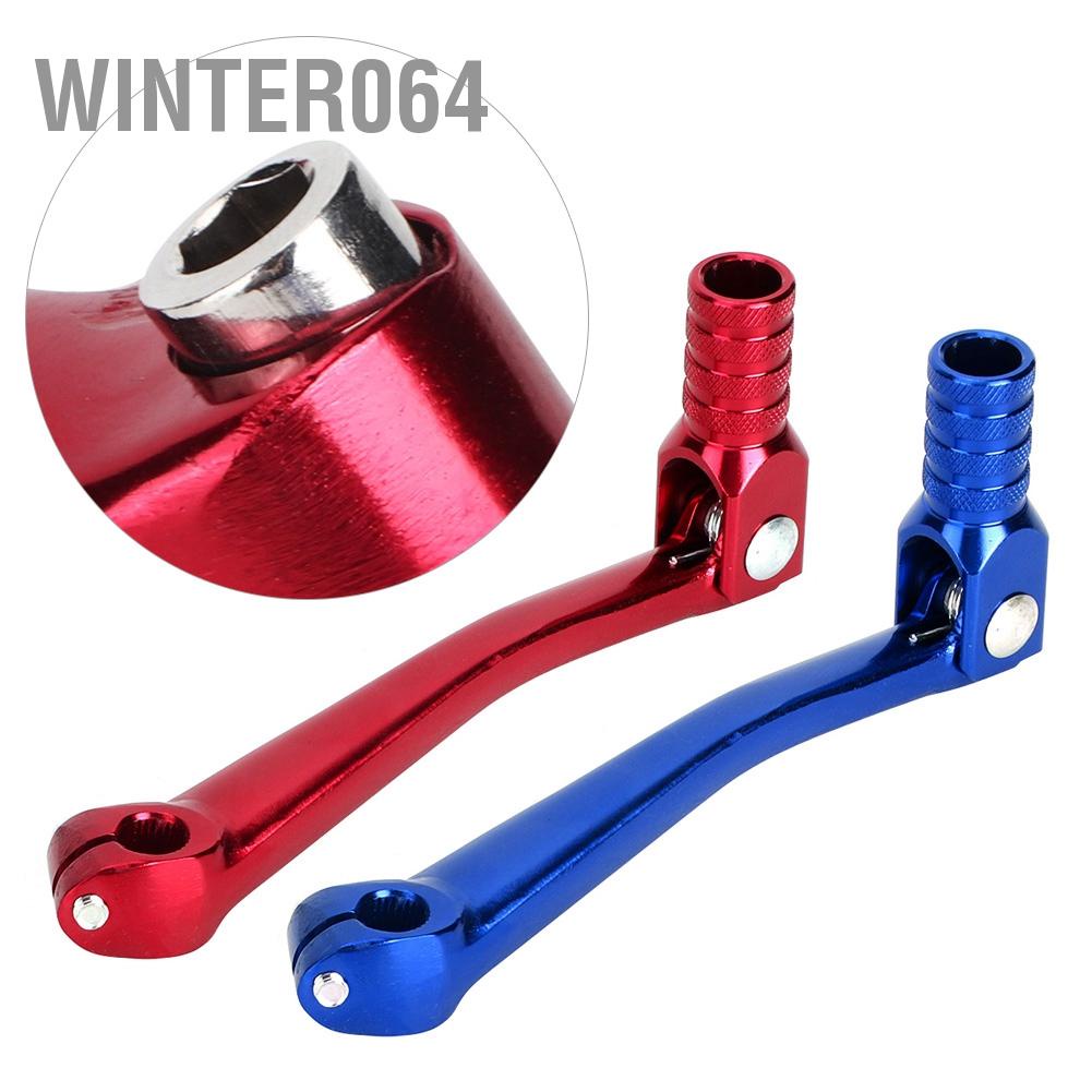 Winter064 Phụ kiện sửa đổi xe máy Cần số hợp kim nhôm CNC 150x65mm