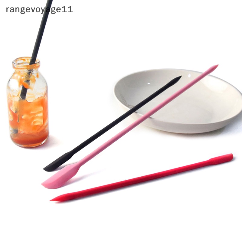 [Rangevoyage] Muỗng Silicon Mỏng Mini Dùng Để Nấu Ăn Trong Nhà Bếp