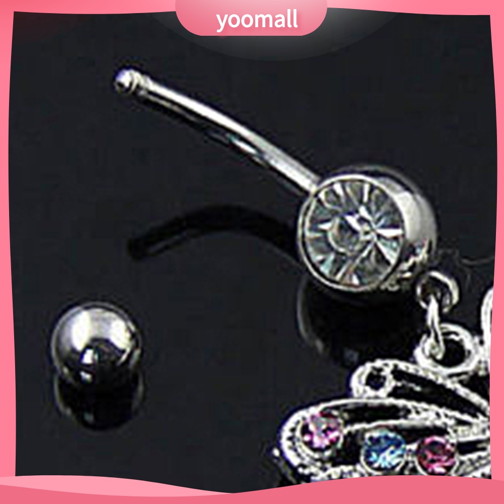 Khuyên RốN HìNh BướM ĐíNh Đá Xinh XắN