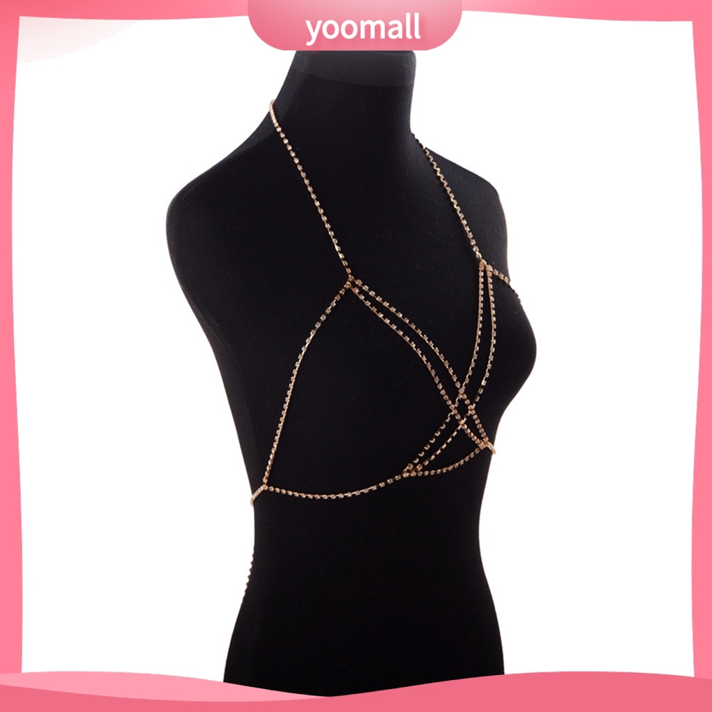 [YM] Vòng cổ Đeo Bikini Đính Đá Phong Cách Bohemian Gợi Cảm Cho Nữ