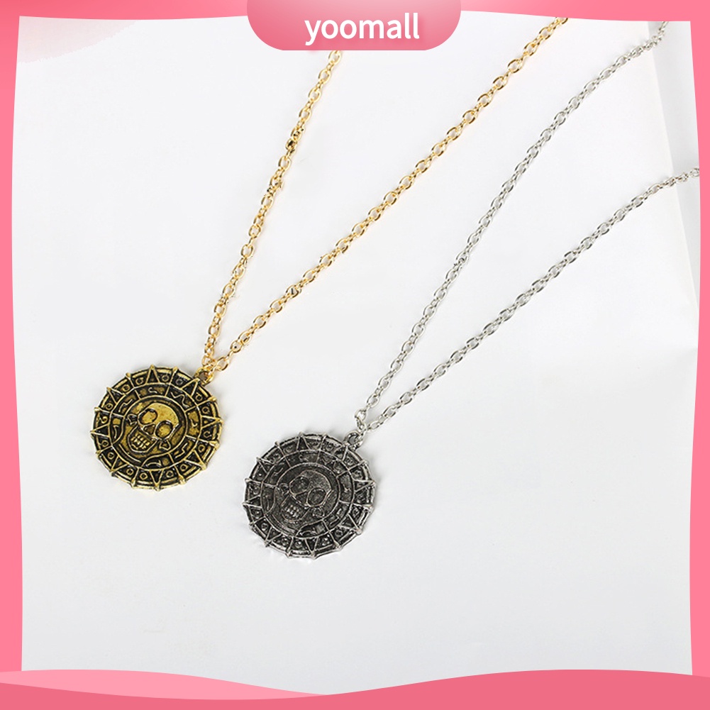 Vòng cổ Mặt Đầu Lâu Cướp Biển Caribbean Sáng Tạo