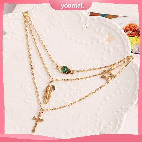 Vòng cổ Đa LớP PhốI HạT NgọC Trai Giả ThờI Trang Cho Nữ