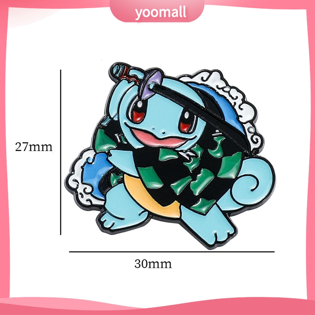 Ghim Cài Áo Mạ Điện Họa Tiết Hoạt Hình Anime Dùng Hóa Trang