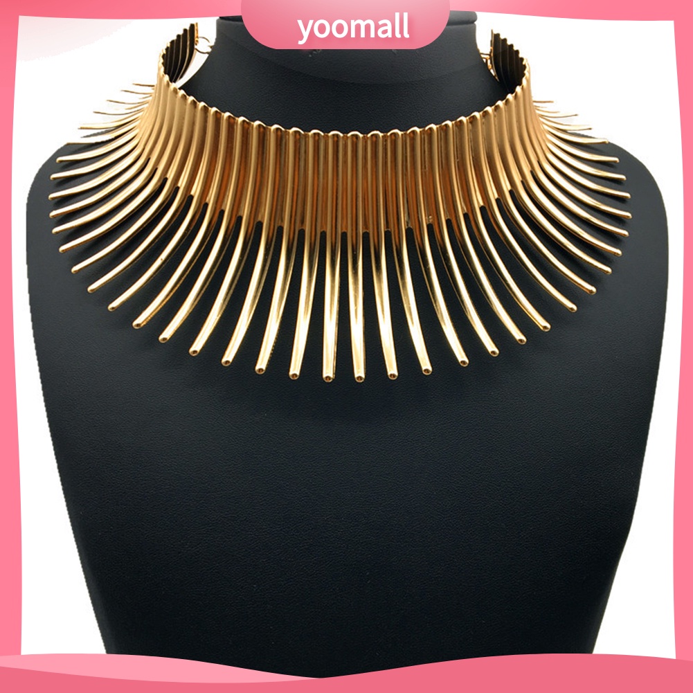 Vòng cổ Choker Dạng Yếm Tua Rua Hình Canine Thời Trang Cho Nữ