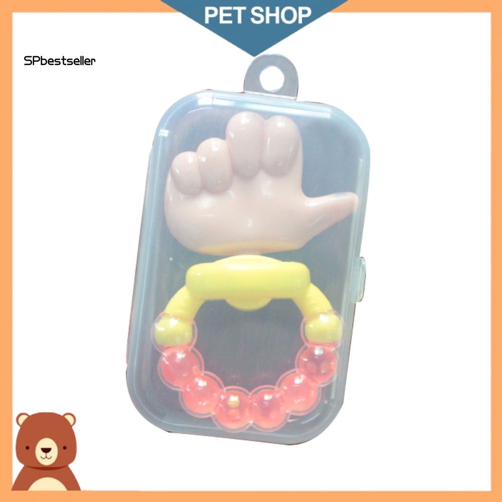 Đồ Chơi Lục Lạc Hình Tròn Nhiều Màu Sắc Cho Bé Mọc Răng