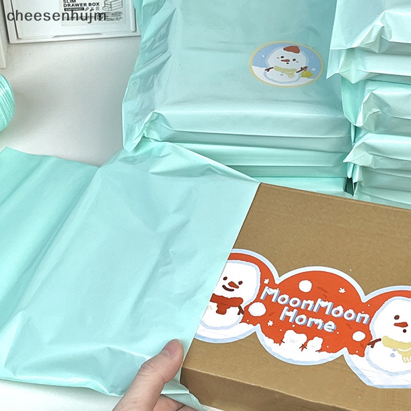 Set 10 Túi Nhựa Đựng Tài Liệu Màu Trắng