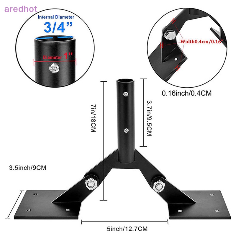Giá Đỡ Gắn Mái Nhà Bằng Thép Dày Dặn Tiện Dụng Cho Sân Vườn Mới