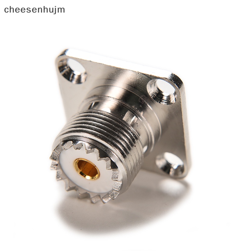 1 Đầu Nối SO239 UHF female jack 4 Lỗ 25mm