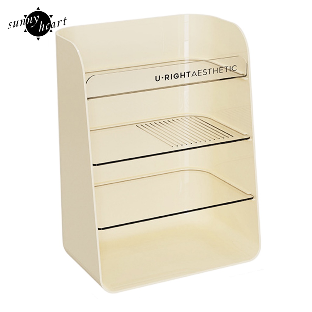 Sunnyheart 1 Cái Kệ Mỹ Phẩm Trang Trí Đơn Giản Dễ Tích Hợp Điều Chỉnh Với Các Phần Tháo Rời Để Bạn Giải Trí