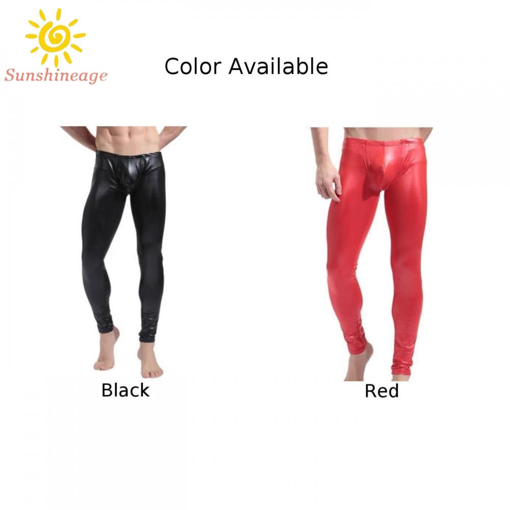 Quần Da Bóng Quyến Rũ Cá Tính Cho Nam Biểu Diễn Sân Khấu