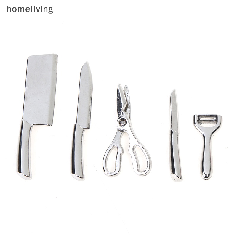 Mô Hình Dụng Cụ Nhà Bếp Mini Tỉ Lệ 1 / 12 Trang Trí Nhà Búp Bê