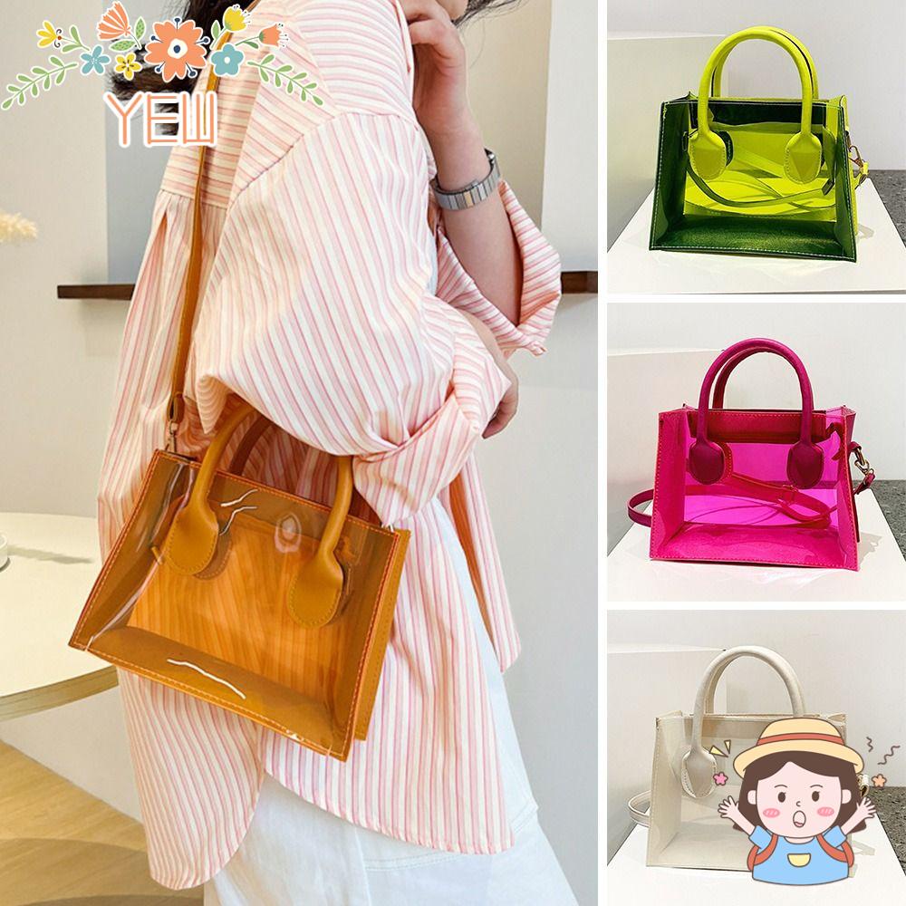 Túi Xách Đeo Vai Trong Suốt Thời Trang Sành Điệu Cho Nữ