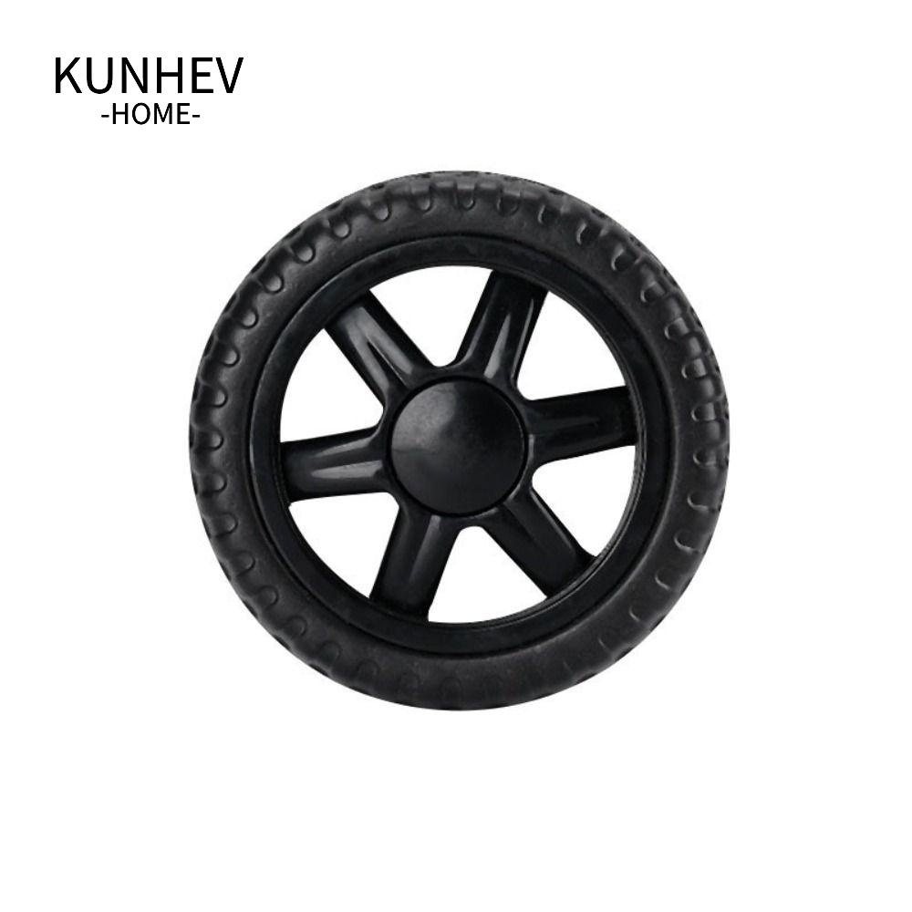 KUNHEV Set 2 Bánh Xe Cao Su Thay Thế Cho Xe Đẩy Em Bé